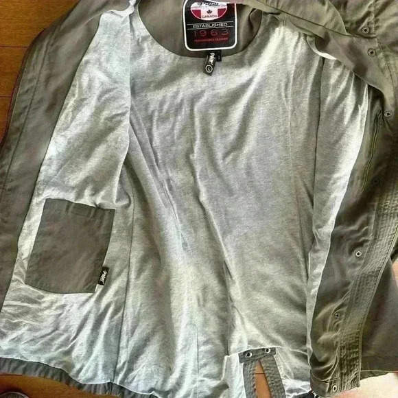 Pajar | Womens lined green utility jacket size large *like  new* - Picture 6 of 11